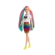 Детска кукла Barbie Леопардова коса с дъга  - 4