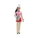 Детска кукла Barbie С професия готвач Брюнетка  - 2