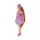 Детски комплект кукла с дълга коса и цветя Barbie  - 2