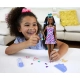 Детски игрален комплект кукла с дълга коса и пеперуди Barbie  - 4