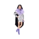 Детска кукла Barbie Екстра: С лилава кожена яка и ботуши  - 1