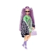 Детска кукла Barbie Екстра: С черно-бяло яке  - 4