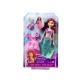 Детска кукла Disney Princess Ариел: От русалка до принцеса  - 1