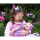 Детска кукла Бебе пеперудка, със синя коса My Garden Baby  - 2
