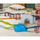 Детски комплект Thomas & Friends Кофа с конструктор и релси  - 5