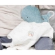 Бебешка играчка кърпа за гушкане кит   - 6