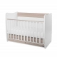 Детско дървено легло Matrix New 60/120см. Бяло/Кехлибар-2Box  - 4