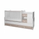 Детско дървено легло MiniMAX 190/72 Цвят Бяло/Кехлибар New  - 2