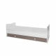 Детско дървено легло MiniMax 190/72 Цвят Бяло/Кафе New  - 9