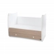 Детско дървено легло Dream 60/120 цвят Бяло/Кехлибар New  - 7