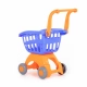 Детска синя количка за пазаруване  - 3