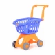Детска синя количка за пазаруване  - 4