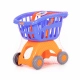 Детска синя количка за пазаруване  - 5