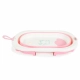 Бебешка сгъваема вана с дигитален термометър Terra pink  - 4