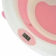 Бебешка сгъваема вана с дигитален термометър Terra pink  - 5