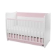 Детско дървено легло Matrix New 60/120 Бяло/Orchid Pink-2Box  - 4