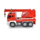 Детска играчка Червен камион с кран 1:12   - 4