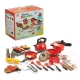 Детски червен кухненски комплект за готвене  - 2