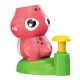 Детска игра Розова жаба изстрелваща дискове  - 2
