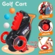 Комплект детски мини голф в количка  - 9