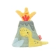 Бебешка мека играчка пукащ вулкан Happy Dino 17 см  - 1