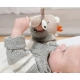 Бебешка дъвкалка с дървена халка Теди FehnNATUR 17 см  - 3