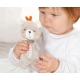 Бебешка шумоляща играчка Теди FehnNATUR 19 см  - 6