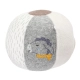 Бебешка играчка Мека топка Магаренце и Теди FehnNATUR ф11 см  - 3