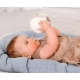 Бебешка играчка Мека топка Магаренце и Теди FehnNATUR ф11 см  - 7