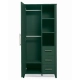 Зелен гардероб за детска стая Melfi Green  - 2