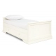Бебешко бяло легло с чекмедже Oxford White  - 4