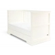 Бебешко бяло легло с чекмедже Oxford White  - 8
