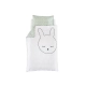Комплект чаршафи за бебешко легло Cuddly bunny  - 3