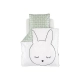 Комплект чаршафи за бебешко легло Cuddly bunny  - 4