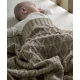 Бебешко плетено одеяло Mamas & Papas кафяво  - 5