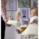 Столче за пода и за хранене с активна табла Baby Bug Clay  - 21