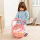 Детска розова количка за кукла Bambino Baby Boo (4 в 1)  - 6