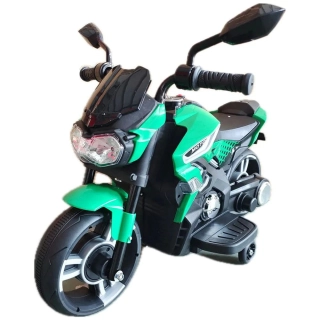 Детски зелен акумулаторен мотор 12V Speed