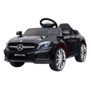 Детска черна електрическа кола Mercedes Benz GLA45