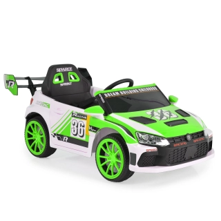 Детска зелена акумулаторна кола Drift KKL-A08