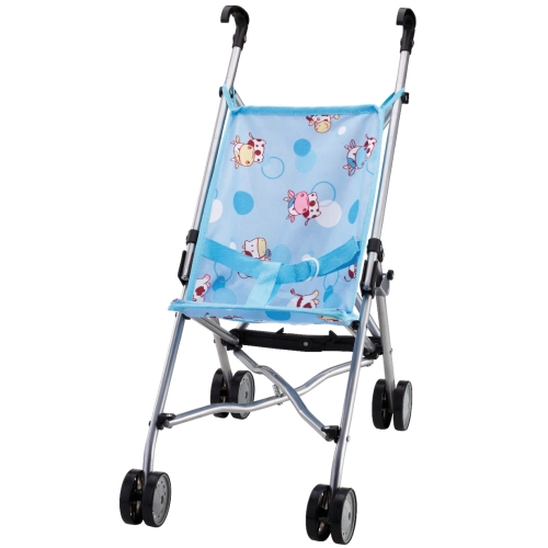 Детска синя количка за кукли | PAT31415