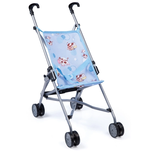 Детска синя количка за кукли | PAT31415
