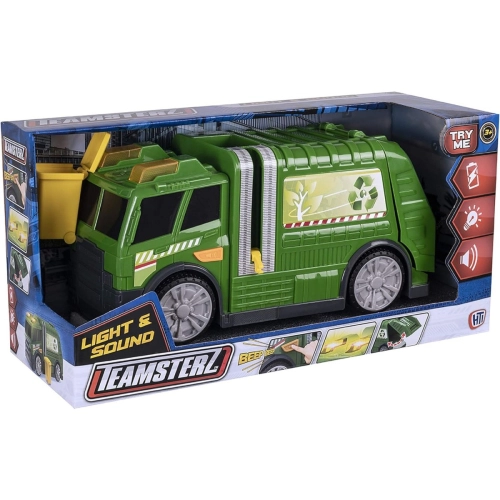 Детска играчка Камион за боклук Teamsterz Mighty Machines  - 2