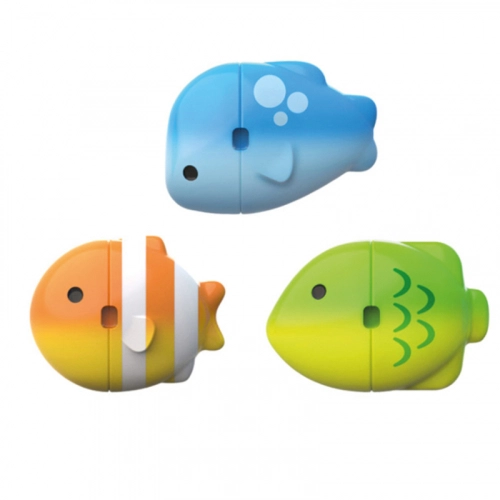 Бебешки играчки за баня рибки променящи цветове си 3 бр. | PAT32443