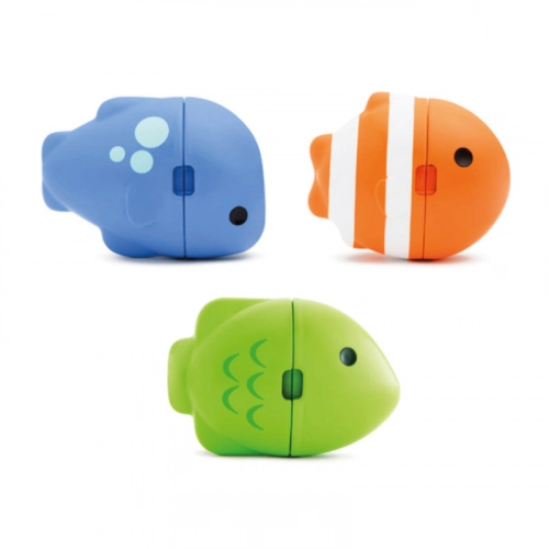 Бебешки играчки за баня рибки променящи цветове си 3 бр. | PAT32443