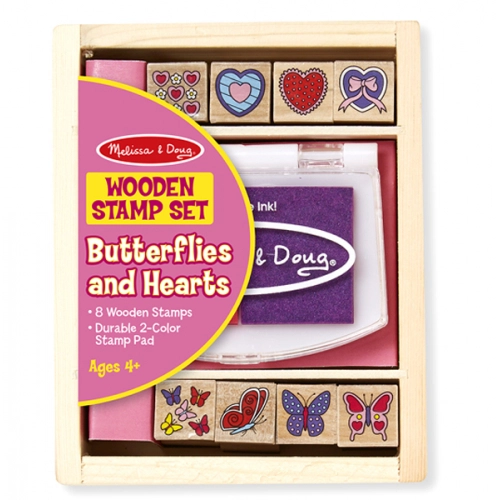 Детски печати сърчица и пеперудки | PAT32517