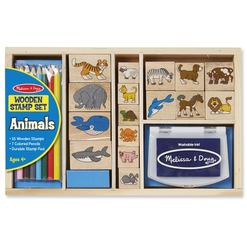 Детски дървени печати Животни | PAT32567