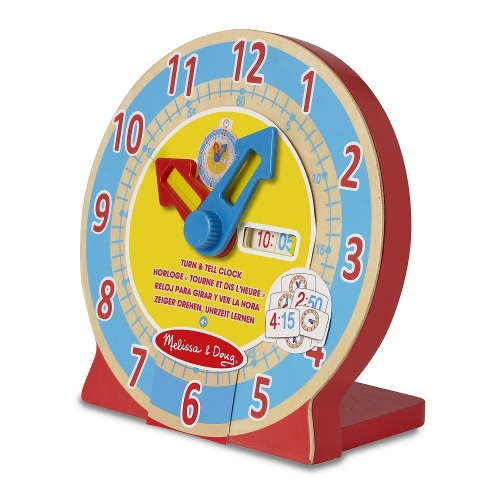 Детска образователна играчка Дървен часовник | PAT32576