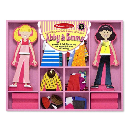 Детска игра Приятелките Аби и Ема с магнитни дрехи | PAT32583