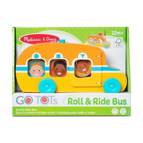 Бебешка играчка Дървен автобус | PAT32623